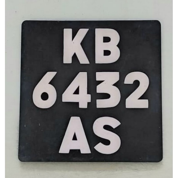 plat nomor vespa belakang lawas