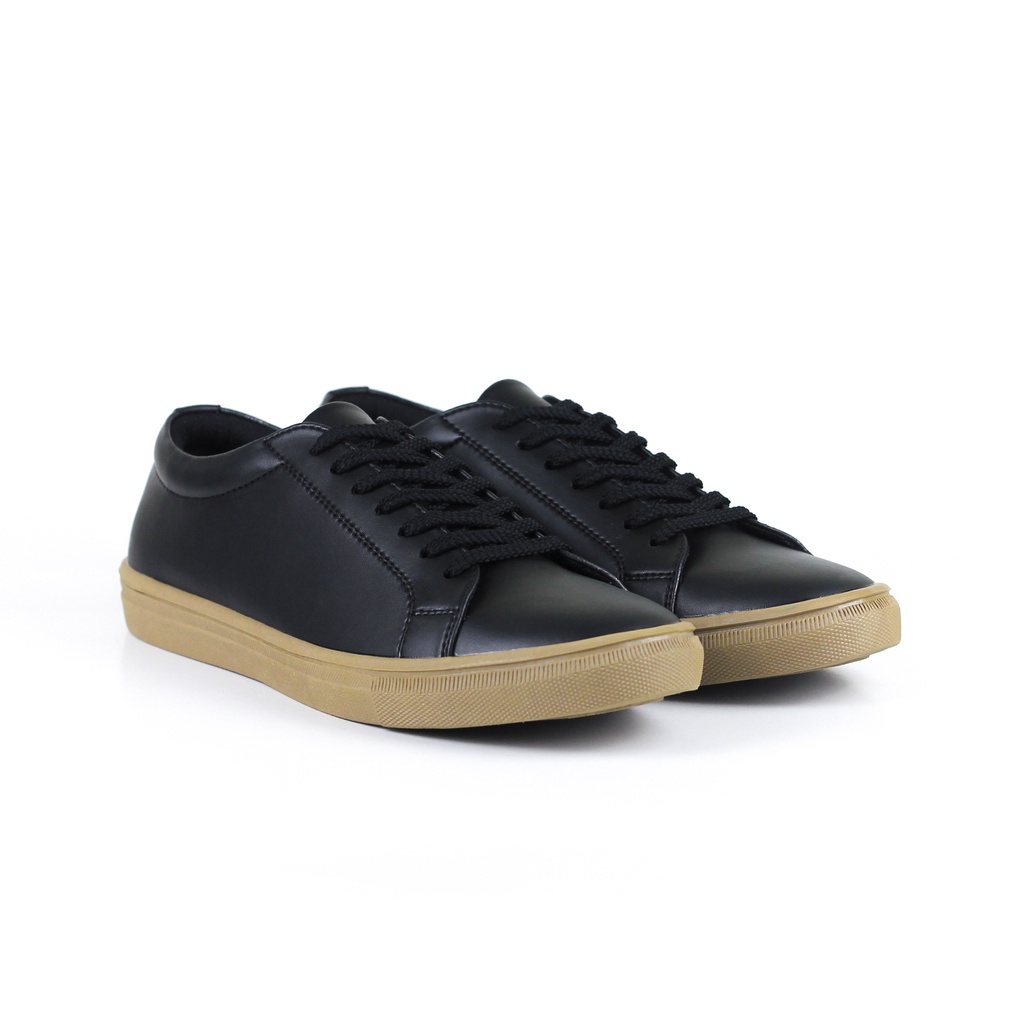 ELVRA - Sepatu Pria Sneakers Kasual Casual - Dash Black Mocca