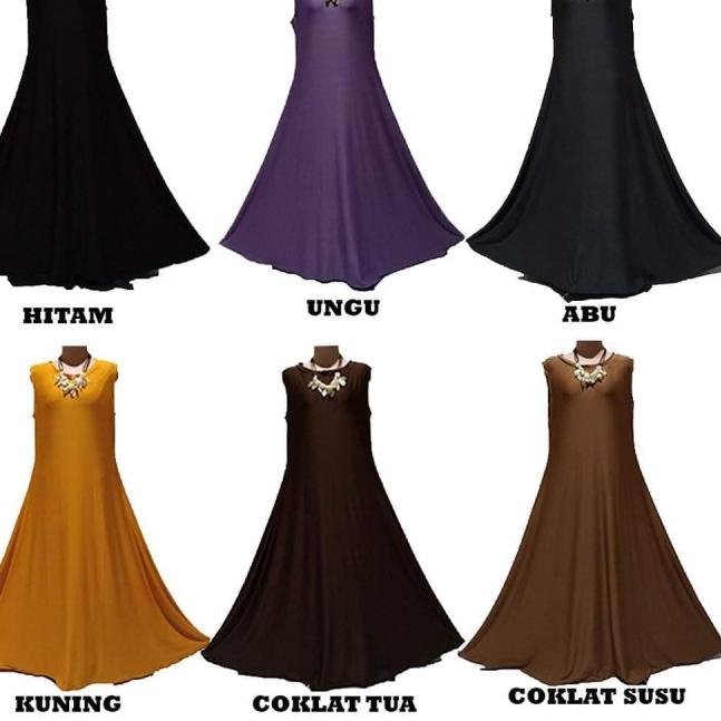 Gamis yukensi ( Kutung ) Jumbo XXL Bahan Jersey - Putih