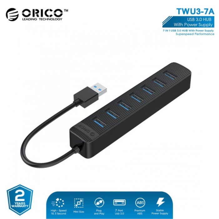 ORICO TWU3-7A 7-Port USB 3.0 HUB