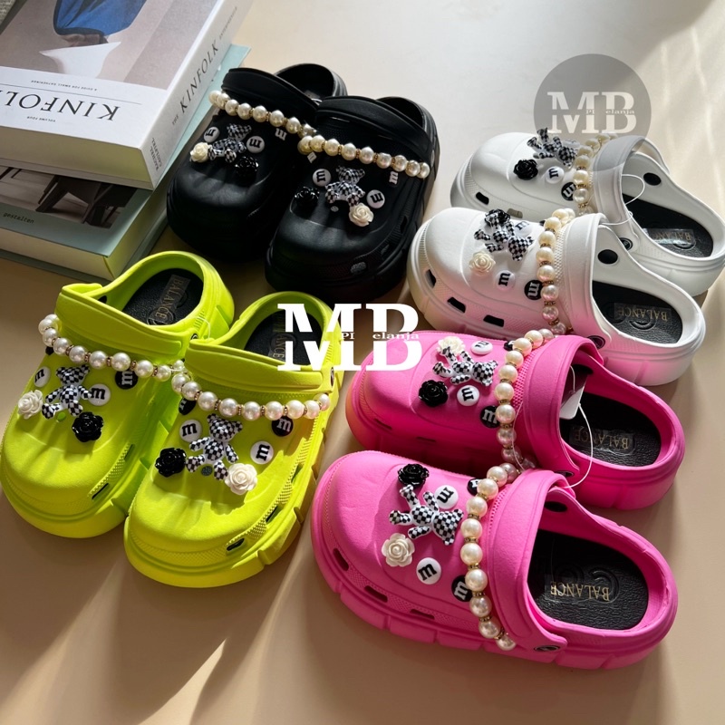 SANDAL JELLY ANAK CROCZ IMPORT PREMIUM BAPAO BAIM JIBBITZ KAWN COUPLE PASANGAN