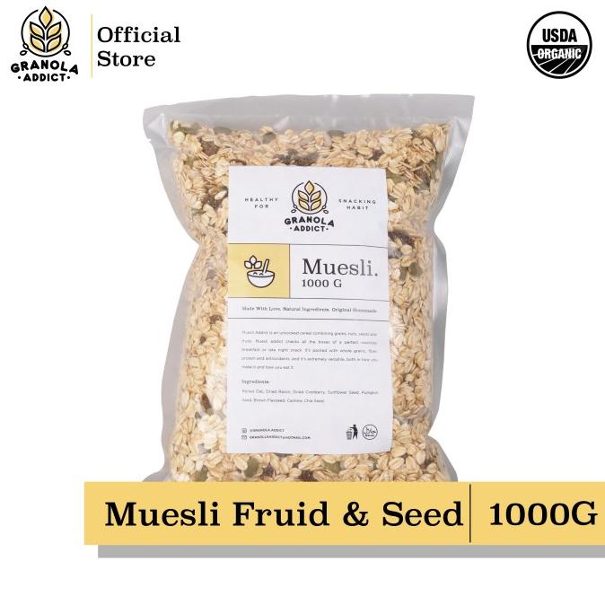 

Granola Addict - Muesli Fruit & Seed 1KG