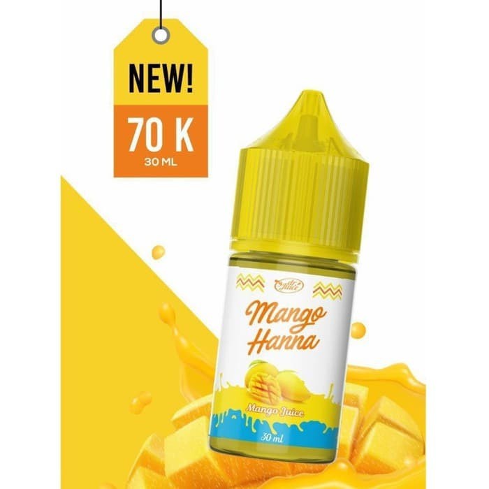 BOTOL MINUM KEMASAN 30ML (BOX) MANGO HANNA