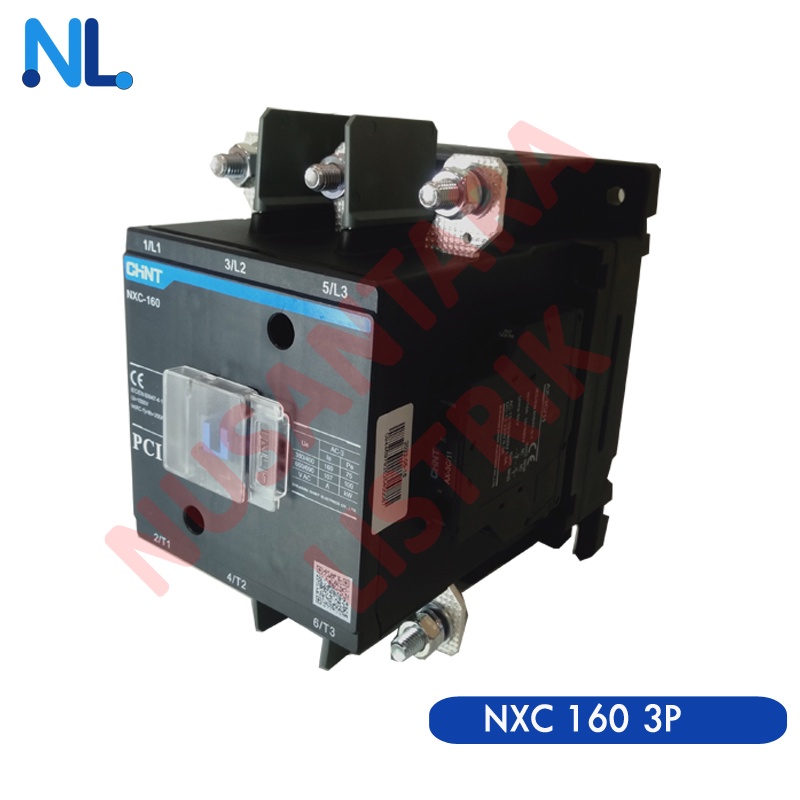 Kontaktor Chint NXC - 160A 75kW 3P 2NO + 2NC 220V