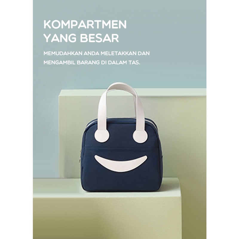 Tas Bekal Samono Bonbox BLB-40 Tas Bento BLB40 Tas Penyimpan Makanan BLB 40 Organizer Bags