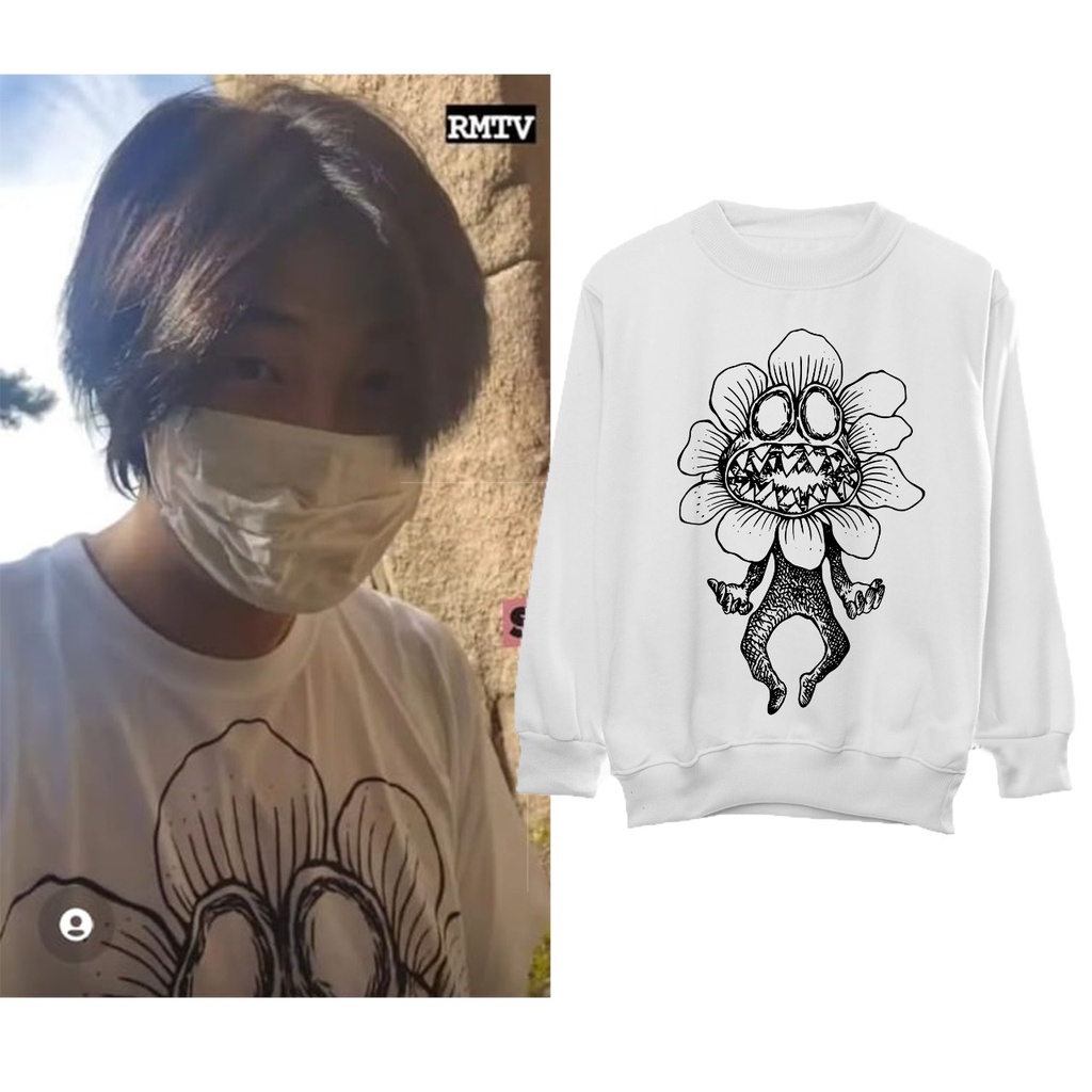 Sweater Bangtan NamJoon Zombie Bunga