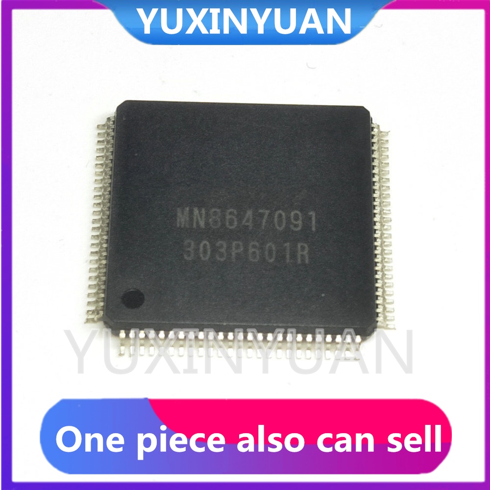 1pcs MN8647091A MN864709 8647091 Qfp100 IC IN STOCK 新边进口花边进口新边进口