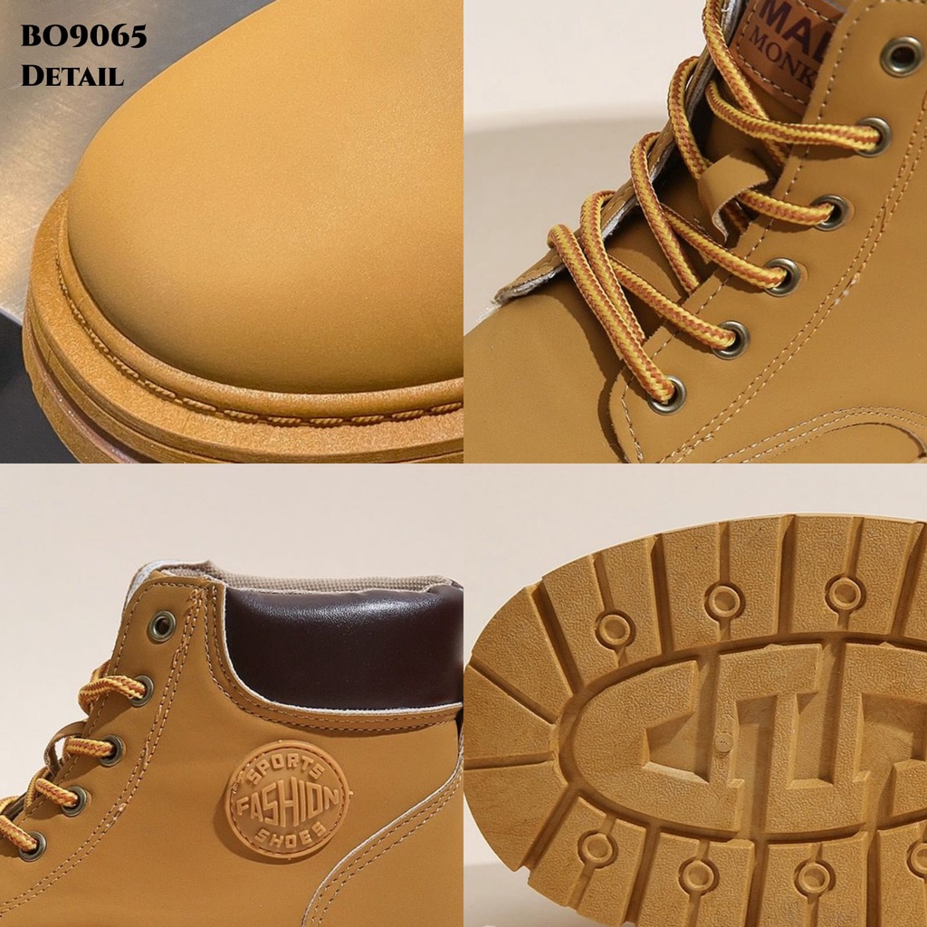 WYN SEPATU BOOTS FASHION KOREA BO9065