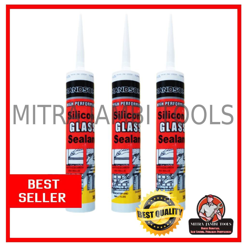 

LEM KACA SILICONE BOTOL TABUNG 300 ML