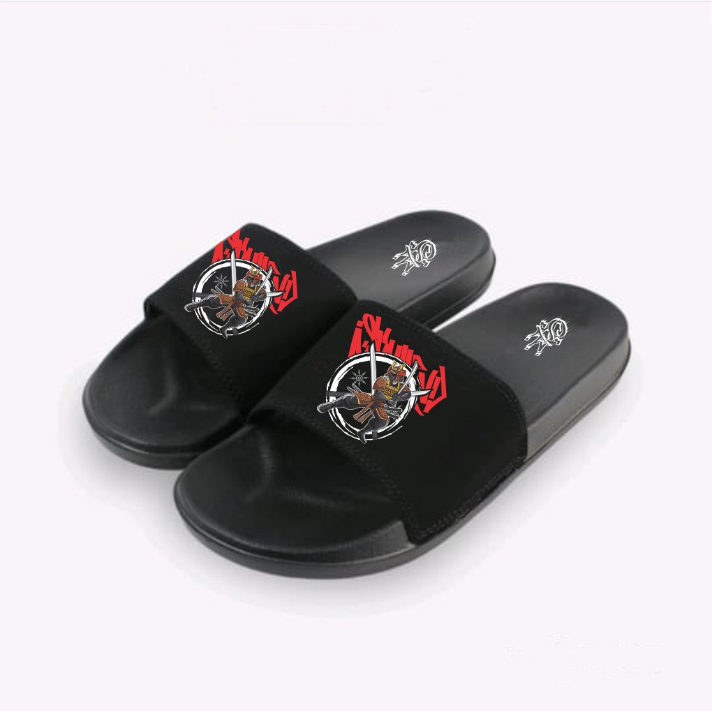 SKULLEND Sandal Slop  Slide Slip on DIstro Premium Kekinian - Sendal Santai Keren