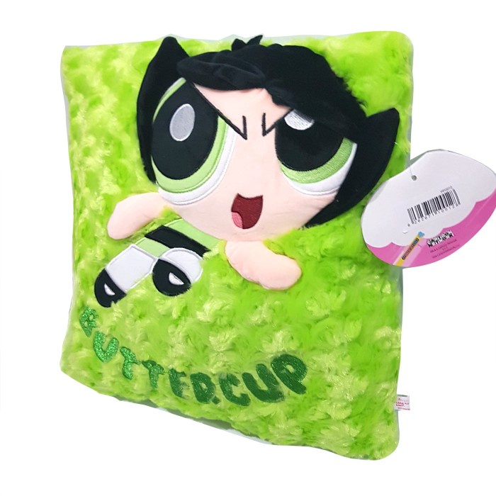 

Powerpuff Girls Plush Cushion / Boneka Bantal 14" Buttercup