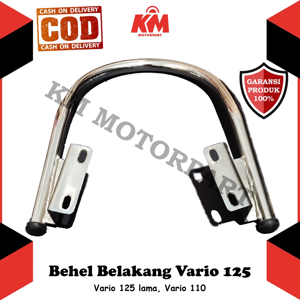 Behel Belakang Vario 125 110 Lama Chrome Berkualitas Variasi