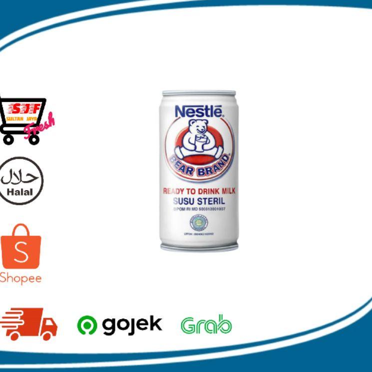 

kodeZ5l5K--Bear Brand Susu Beruang Steril 189 ml - Susu Viral / Susu Langka