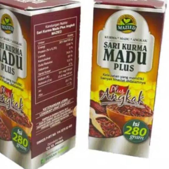 

ShareNow--SARI KURMA MADU PLUS ANGKAK / SARI KURMA MADU PLUS ANGKAK MAZIED 280 G