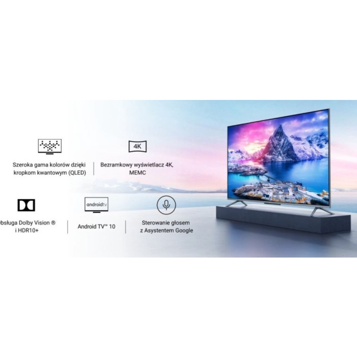 Xiaomi Mi TV Q1E 55 Inch QLED 4K Ultra HD Android TV