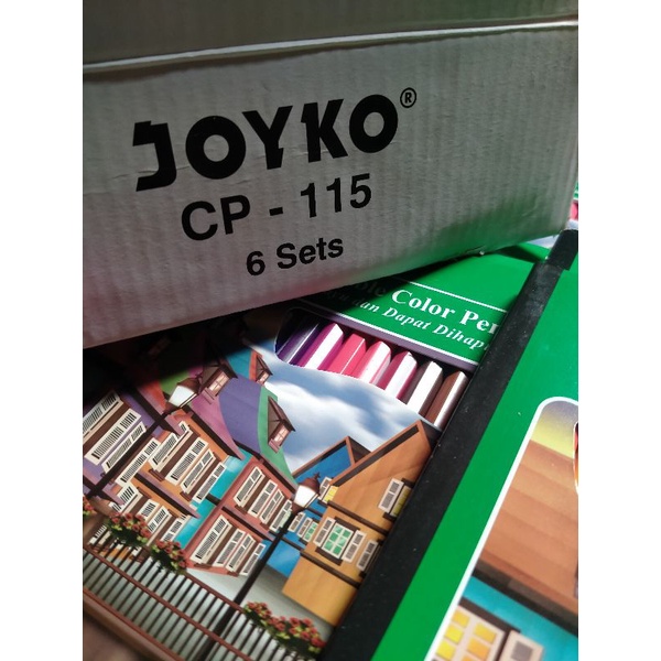 

Joyko Pensil Warna Panjang 24 Bisa Di Hapus( 1 Box/ 6 set)