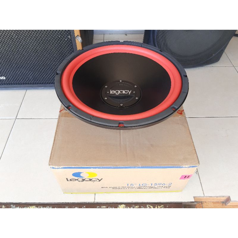 Speaker Subwoofer 15&quot; 15 inch Legacy 1596 2 Double Coil