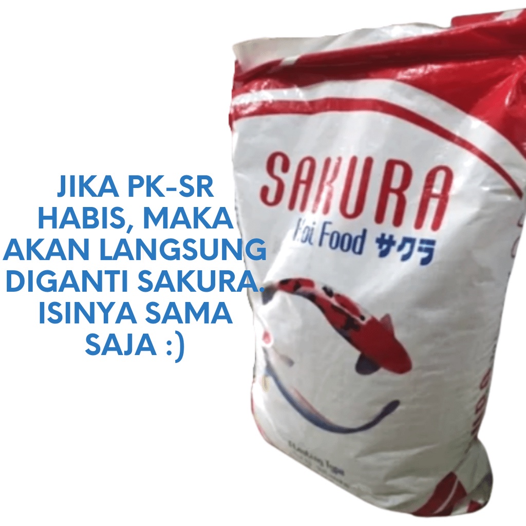 Pakan Ikan Koi PK 5mm 10Kg CP Pet Indo Pelet Ikan Karungan Pakan Ikan Koi 5 mm 10 kg PK 5 SR