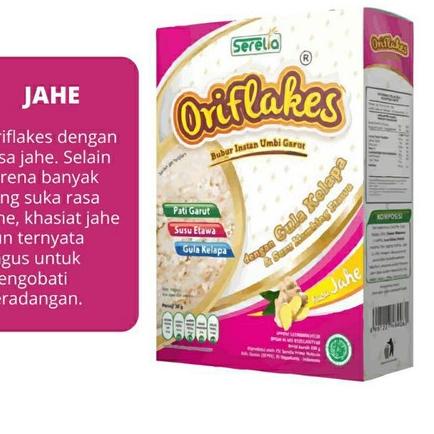 

Oriflakes Sereal Box ORIGINAL Umbi Garut Gastro Asam Lambung 