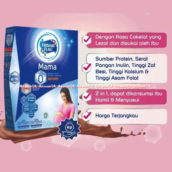 Frisian Flag Mama Primamum 200gr Rasa Coklat Minuman Konsumsi Untuk Susu Ibu Hamil &amp; Menyusui Rasa Cokelat FF Susu Bendera