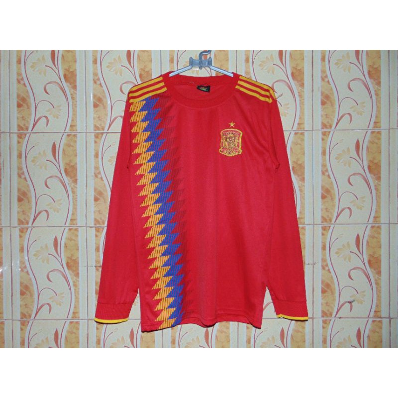 JERSEY SPANYOL HOME 2018 LONG SLEEVE