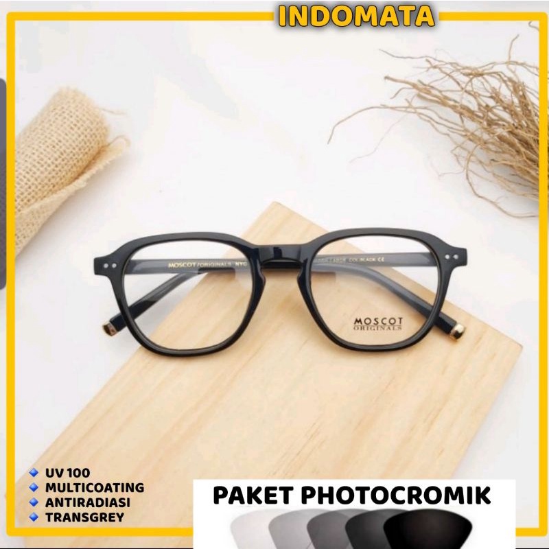 Kacamata Moscot Billik Blueray Photocromic