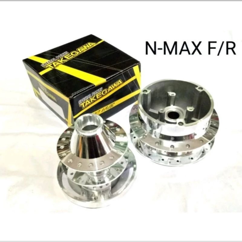 Tromol Nmax Old / Nmax New Takegawa Depan Belakang Chrome Takegawa Original