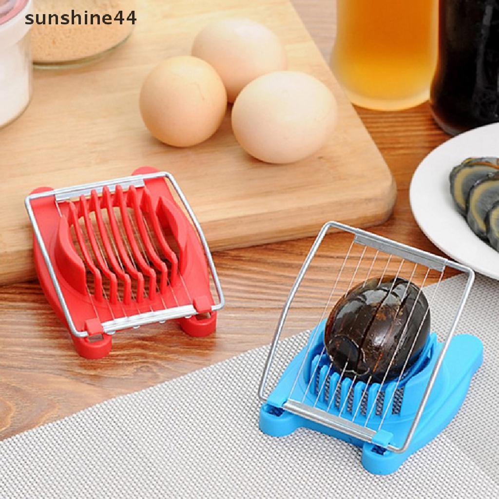 Sunshine Alat Pemotong Telur Rebus / Jamur / Tomat Bahan Stainless Steel