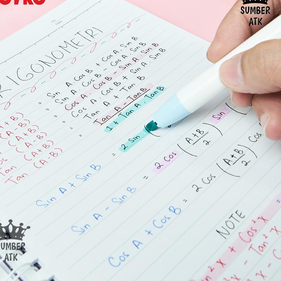 

Obral Meriah Penanda Berwarna Highlighter Joyko HL-77-6 Warna Pastel Color
