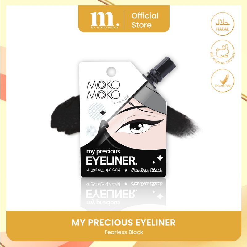 MOKO MOKO My Precious Eyeliner Fearless Black