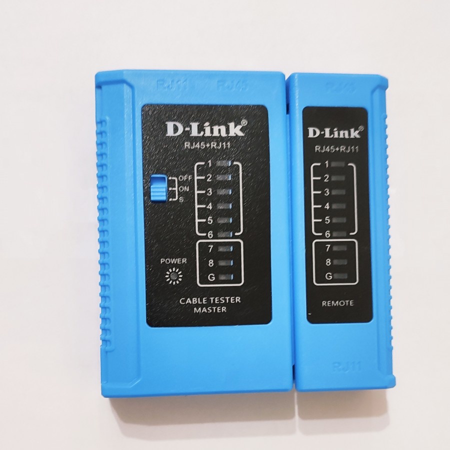 Lan Tester Dlink RJ45 RJ11 Bagus