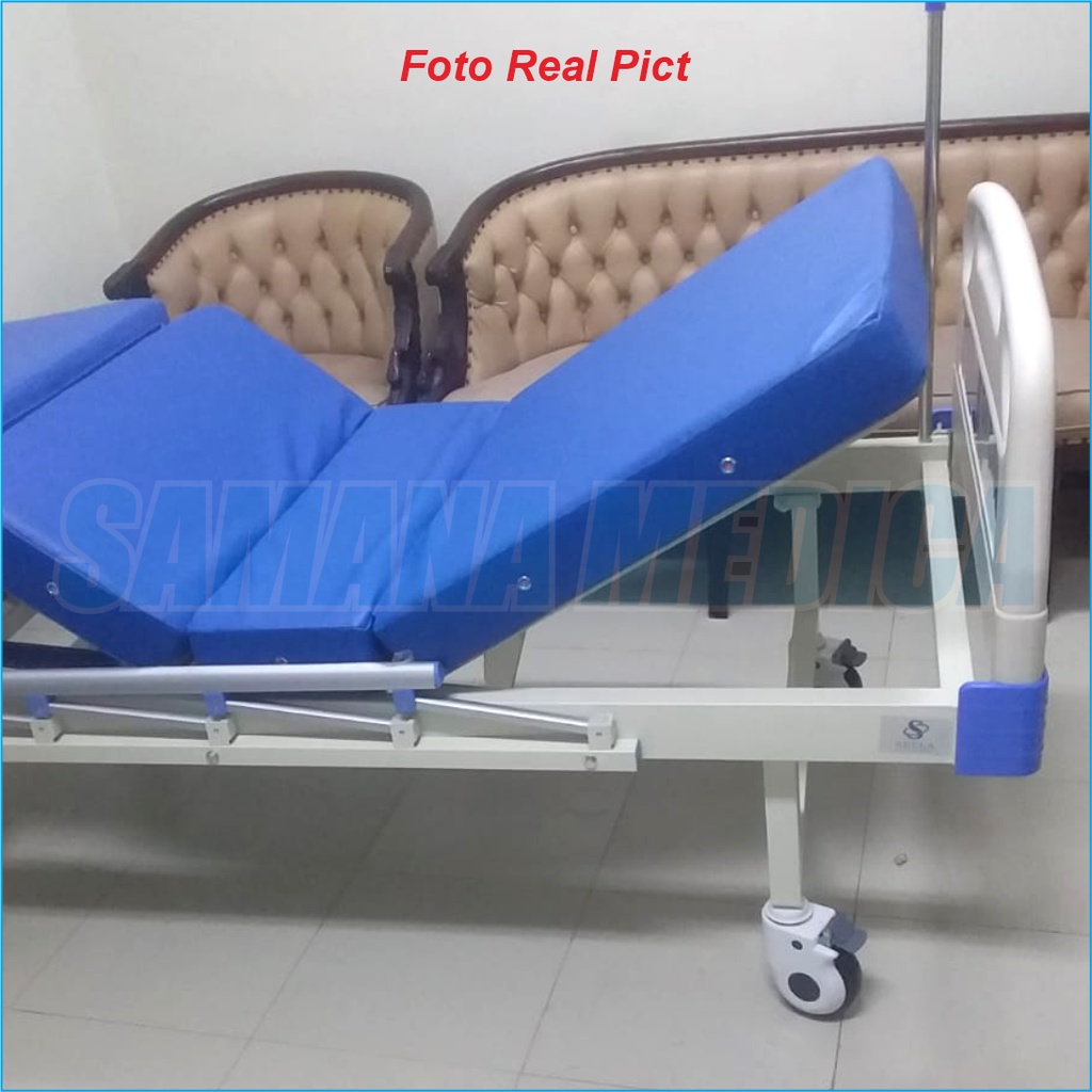 BED PASIEN 2 CRANK / Ranjang / Tempat Tidur Pasien 2 Crank SELLA