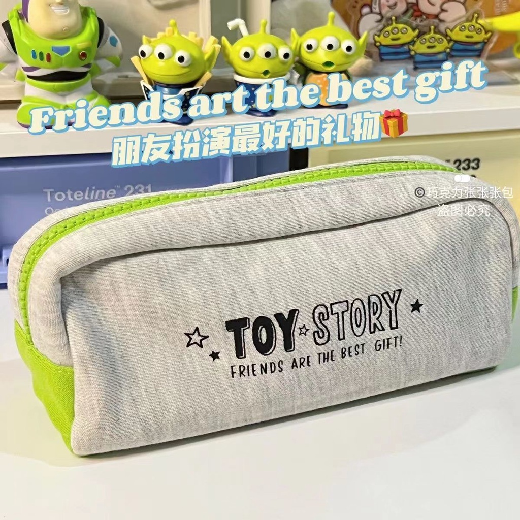 ✻▫△Sera Sera Little Red Book dengan blogger yang sama merekomendasikan tempat pensil Toy Story untuk siswa perempuan tempat pensil cetak kartun lucu berkapasitas besar