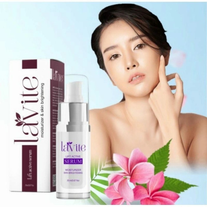 Lavite Asli Serum Obat Pemutih Wajah Terbaik Hilangkan Flek Hitam Aman