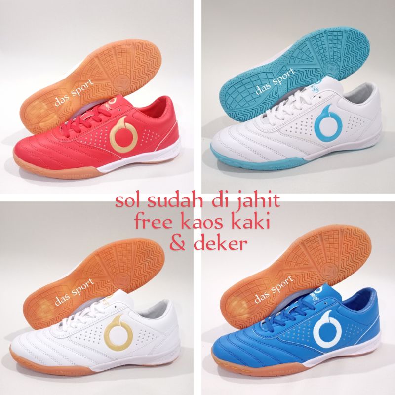 Sepatu Futsal Terlaris Ortuseight ukuran 38, 39, 40, 41, 42, 43 Sepatu Olahraga Sol Karet Mentah