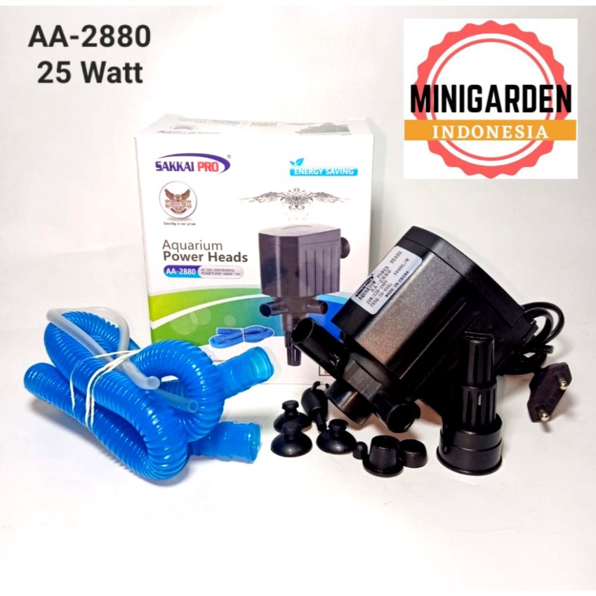 POWER HEADS SAKKAI PRO AA-2880 POMPA CELUP AQUARIUM SUBMERSIBLE PUMP