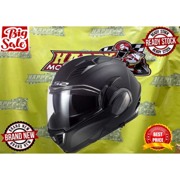 Unik limited stock Helm modular LS2 dobel Visor FF900 Valiant 2 original F Murah