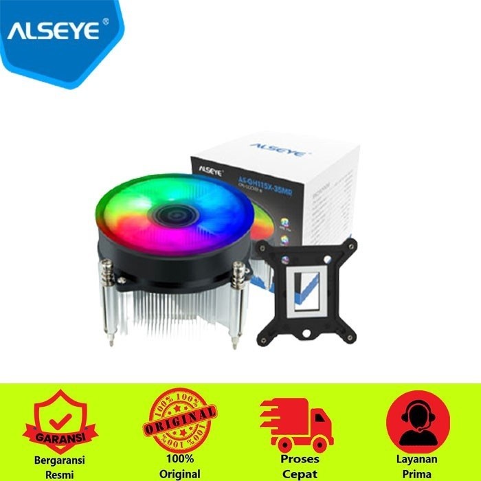 ALSEYE FAN PROCESSOR INTEL RGB AIRMAX ALSEYE AS-GH115