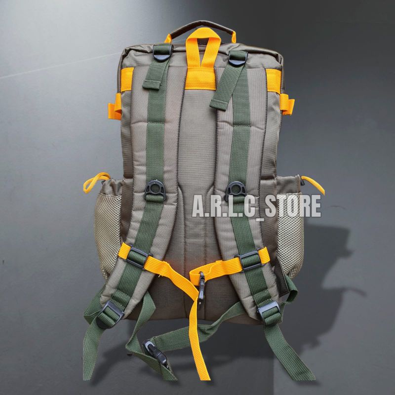 tas ransel hijau army - tas gendong model new leabanon hijau army - tas punggung hijau army