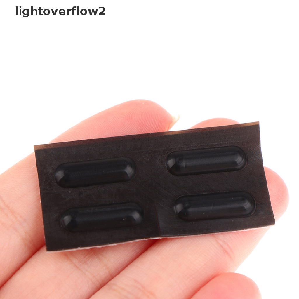 (lightoverflow2) 4pcs / Set Pad Kaki Laptop HP 9470m 9480m Bahan Karet