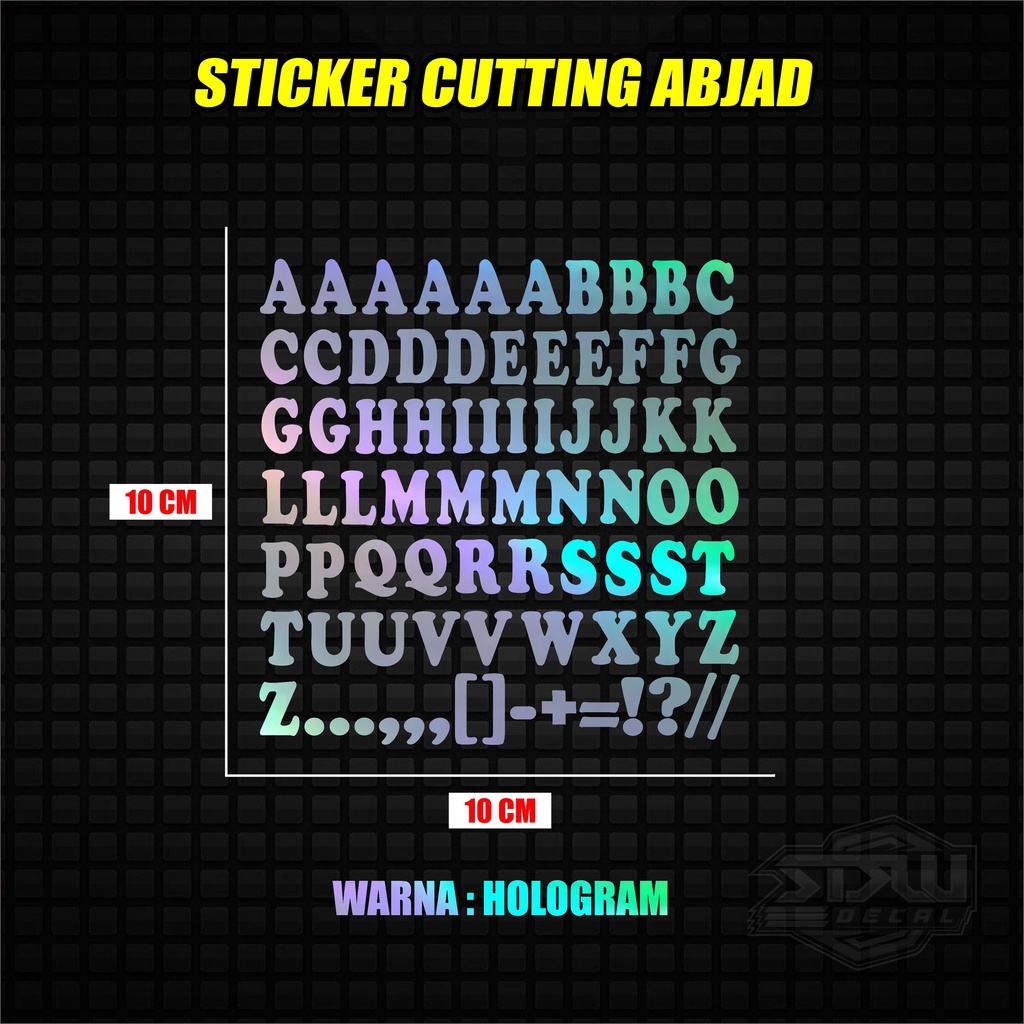 Stiker Cutting Animasi Bensin Sticker Motor Variasi