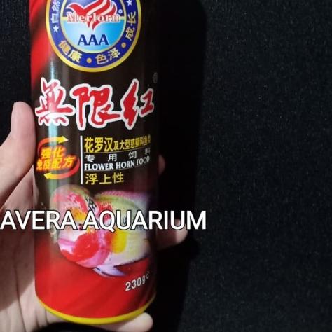AAA FLOWERHORN 230 GRAM / MAKANAN IKAN LOHAN DAN PERROT / IMPORT
