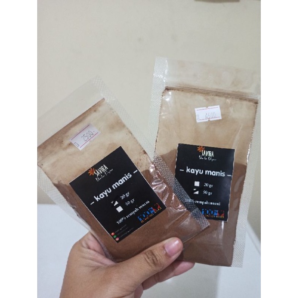 

KAYU MANIS BUBUK