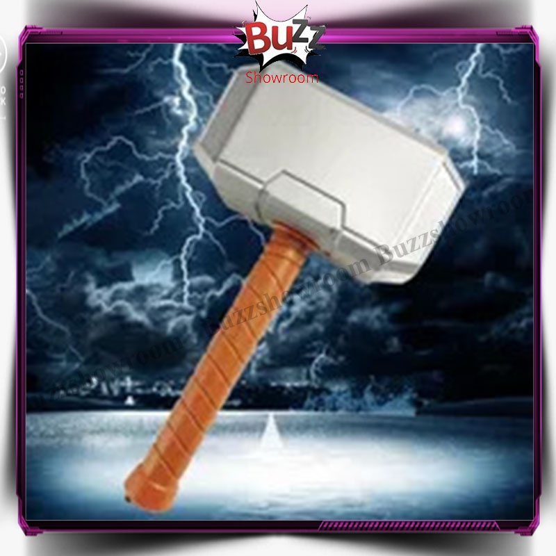 Palu Thor Mainan Anak Superhero Hammer LED