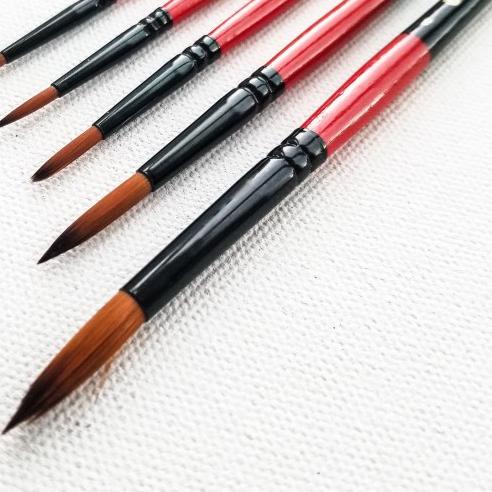 

Kuas Lukis Round V-TEC set 5 pcs VT110/5 / V-TEC Paint Brush set