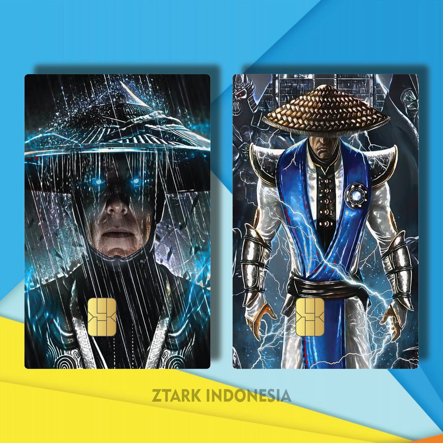 GARSKIN ATM CARD GAME MORTAL COMBAT LOGO HOLOGRAM OZVYH/9BC2K/ SKIN ATM GAME MORTAL COMBAT / GARSKIN