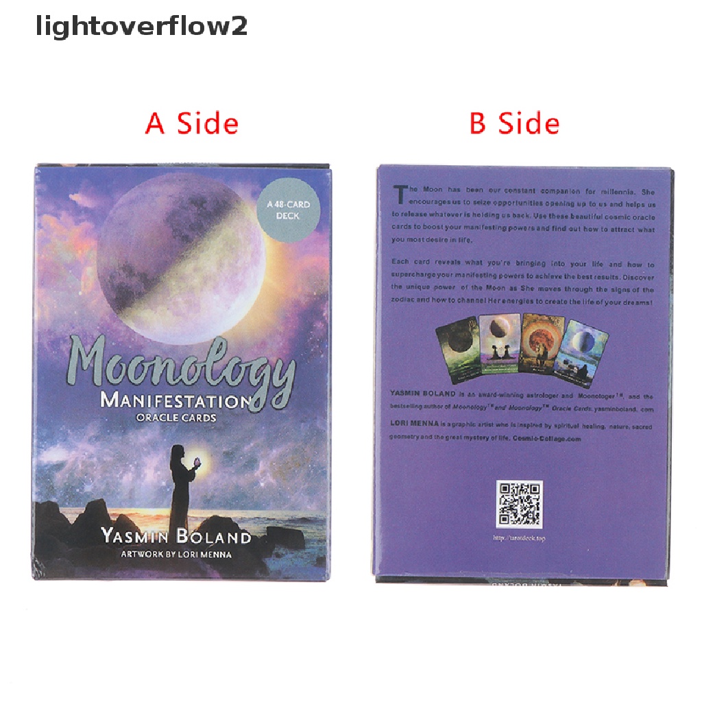 (lightoverflow2) Moonoy Board Game Kartu Tarot Ramalan Untuk Pesta