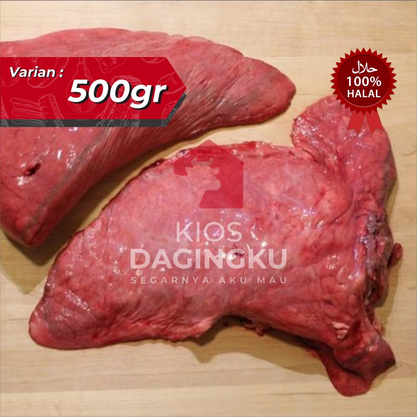 

Paru Sapi segar / Lung beef - 500gr