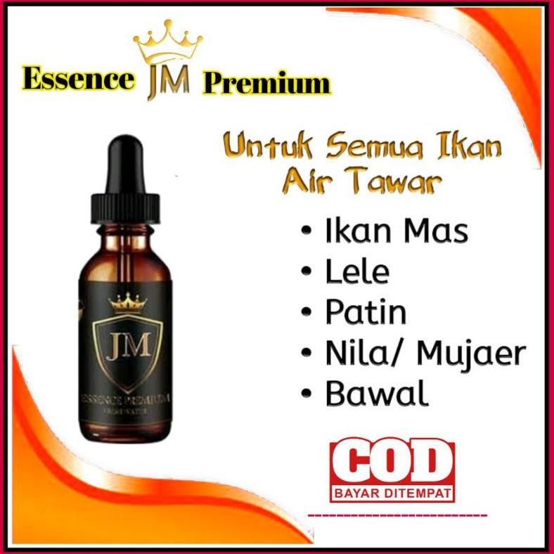 PROMO HEMAT | ESEN ESSEN ESSENCE IKAN SUPER JM PREMIUM 30 ML | ESSEN IKAN MAS NILA LELE BAWAL PATIN 