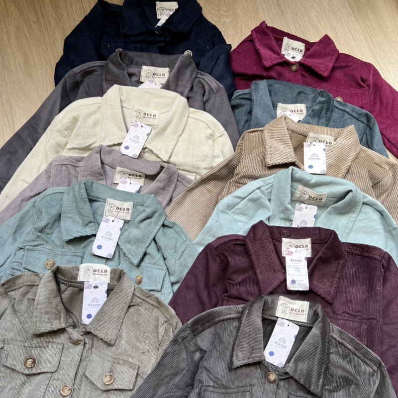 Zorine Jacket couple kid’s and moms corduroy